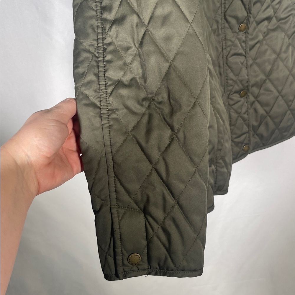 L.L. Bean Women's Olive Utility Jacket - Picture 4 of 7